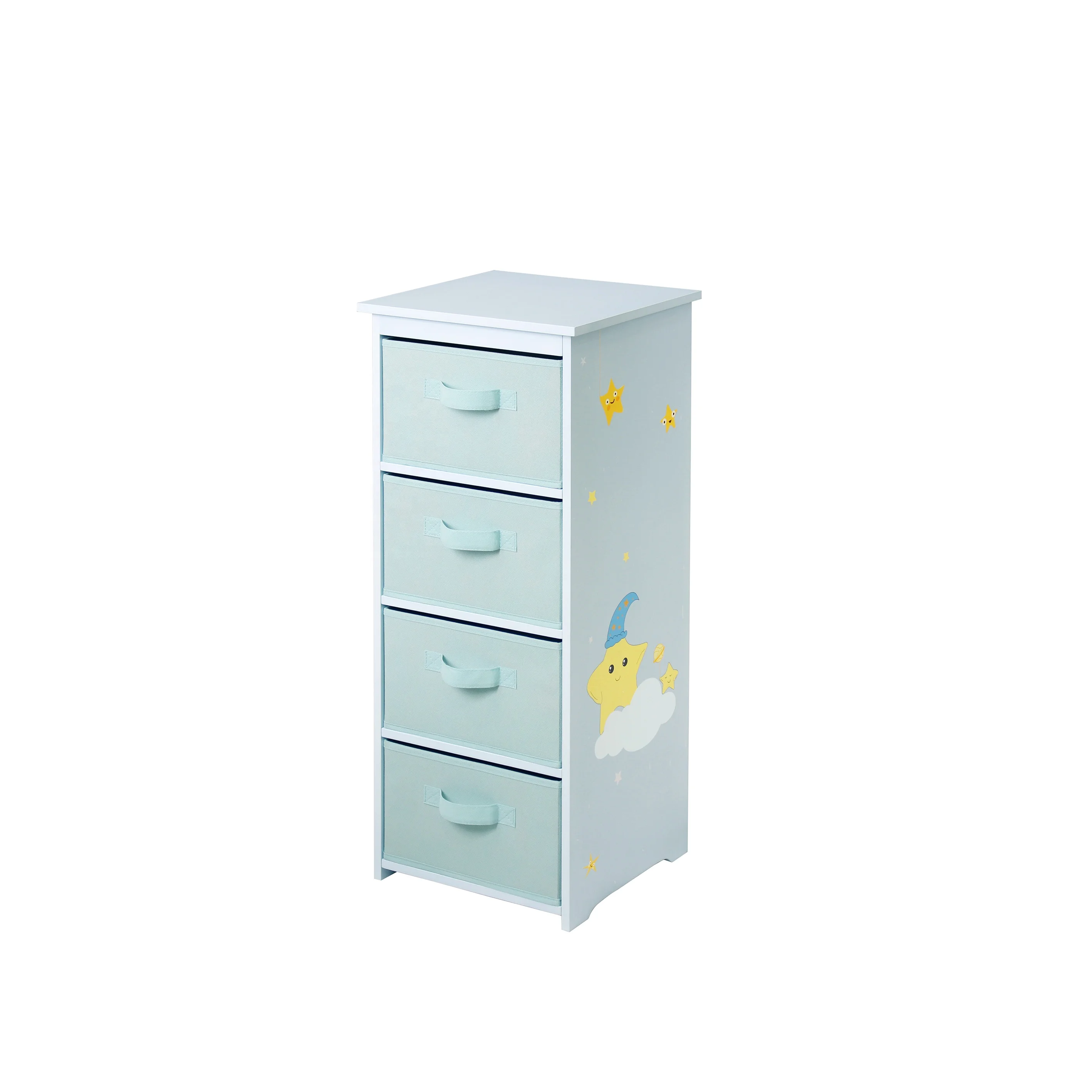 Wooden Open Shelf Toys Organizer Storage Cabinet Kids Room Storage Cabinets For Children