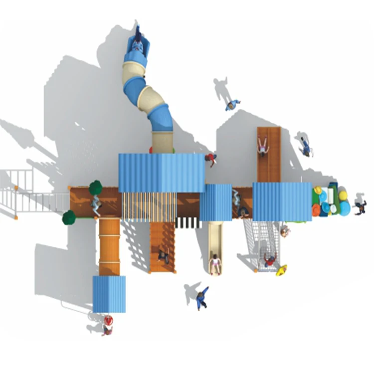 Bettaplay Hot sale kid playground outdoor equipment, commercial playground kids outdoor playground wood