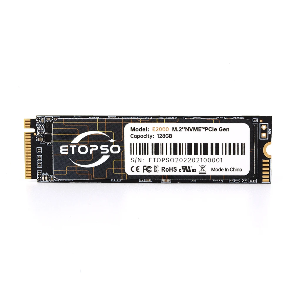 Etopso OEM внутренний 512 ГБ 256 128 ТБ M.2 SSD Nvme PCIe Gen3.0 x4 pcie ssd nvme 1 для ноутбука