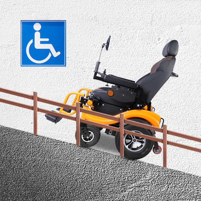 2022 New Intelligent Automatic Reclining Electric Wheelchair Sports Disabled Electric Wheelchair Elderly Scooter