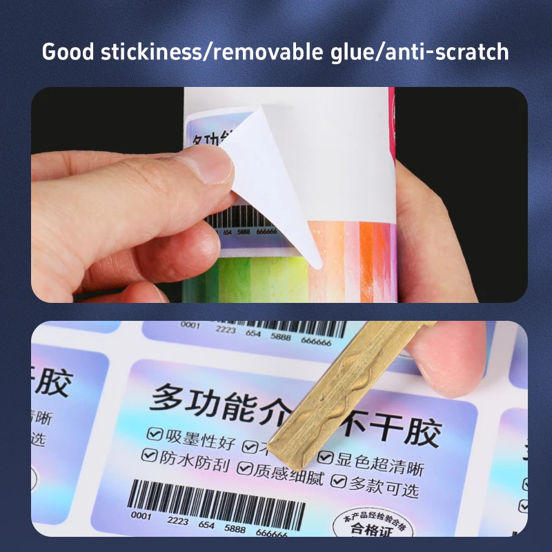 A4 Clear Vinyl PET Self-adhesive Photo Paper Inkjet Transparent Stickers Waterproof Custom Self Adhesive Vinyl Sticker Paper