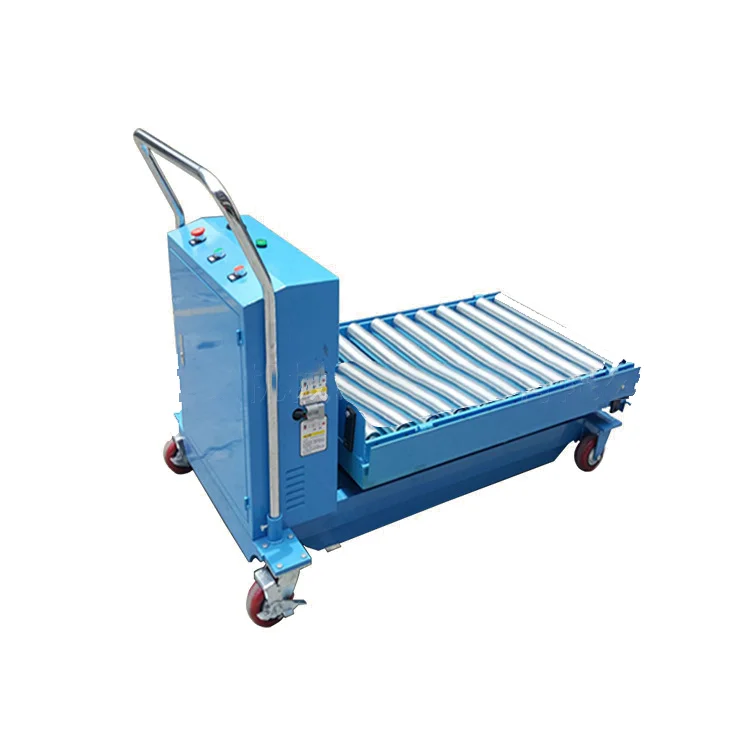 Tiltable Steel Hydraulic Lifting Work Platform Electric Scaffolding Work Platform Automatic Elevator Table Lifting Work Platform