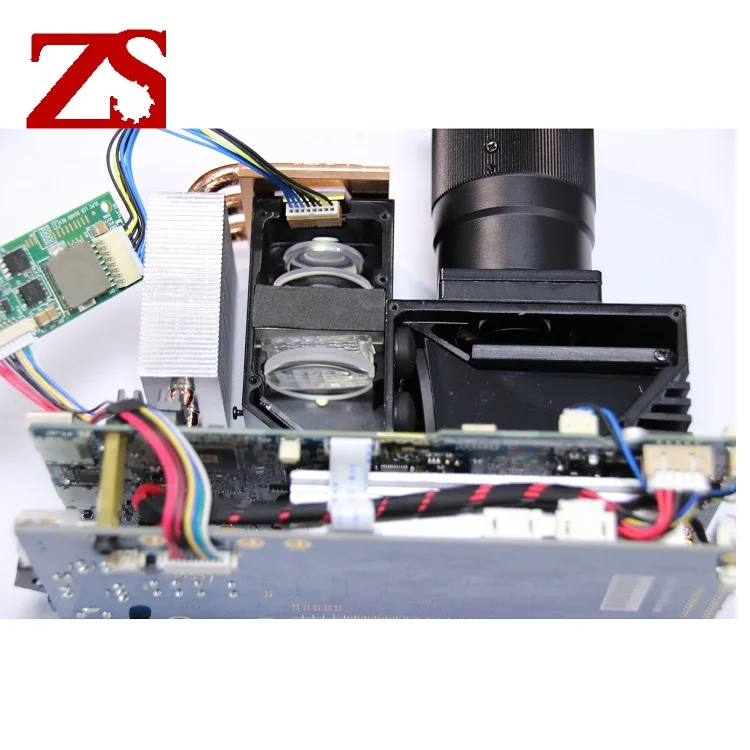 ZS Ultra-high resolution 405nm 4K UHD Laser light source most powerful 20W UV LIGHT ENGINE DLP projector for Ceramic 3d printing