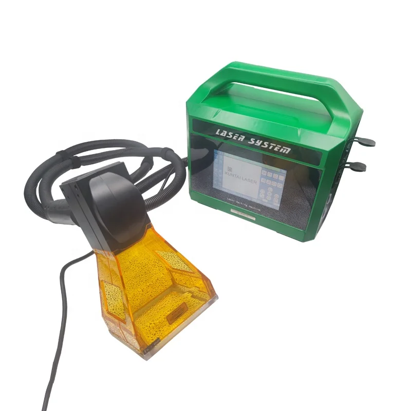 MAX JPT portable small size fiber laser marking machine handhold type fiber laser printer for metal engraving