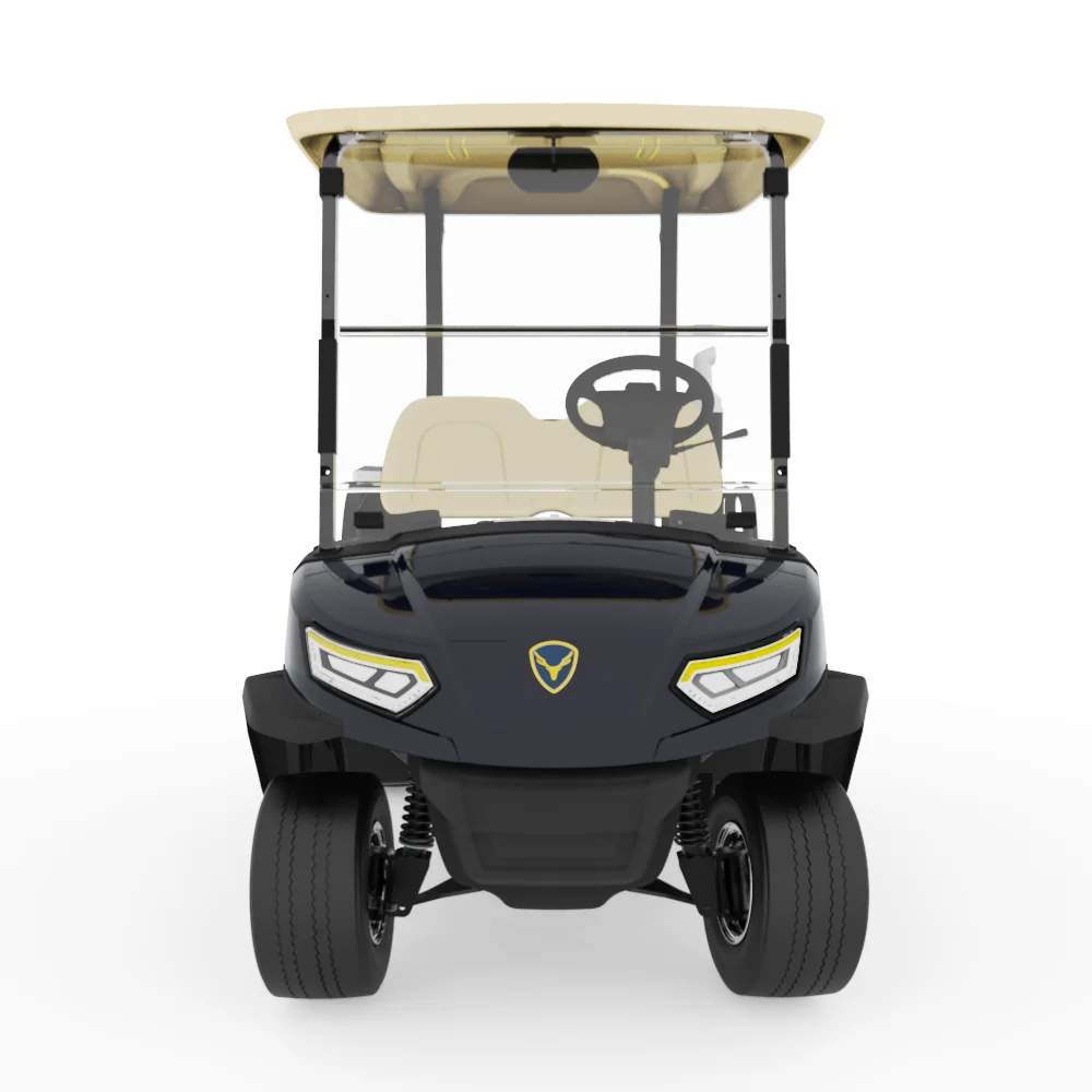 leroad 4+2 seats electric golf buggy with sun top street safety and legal