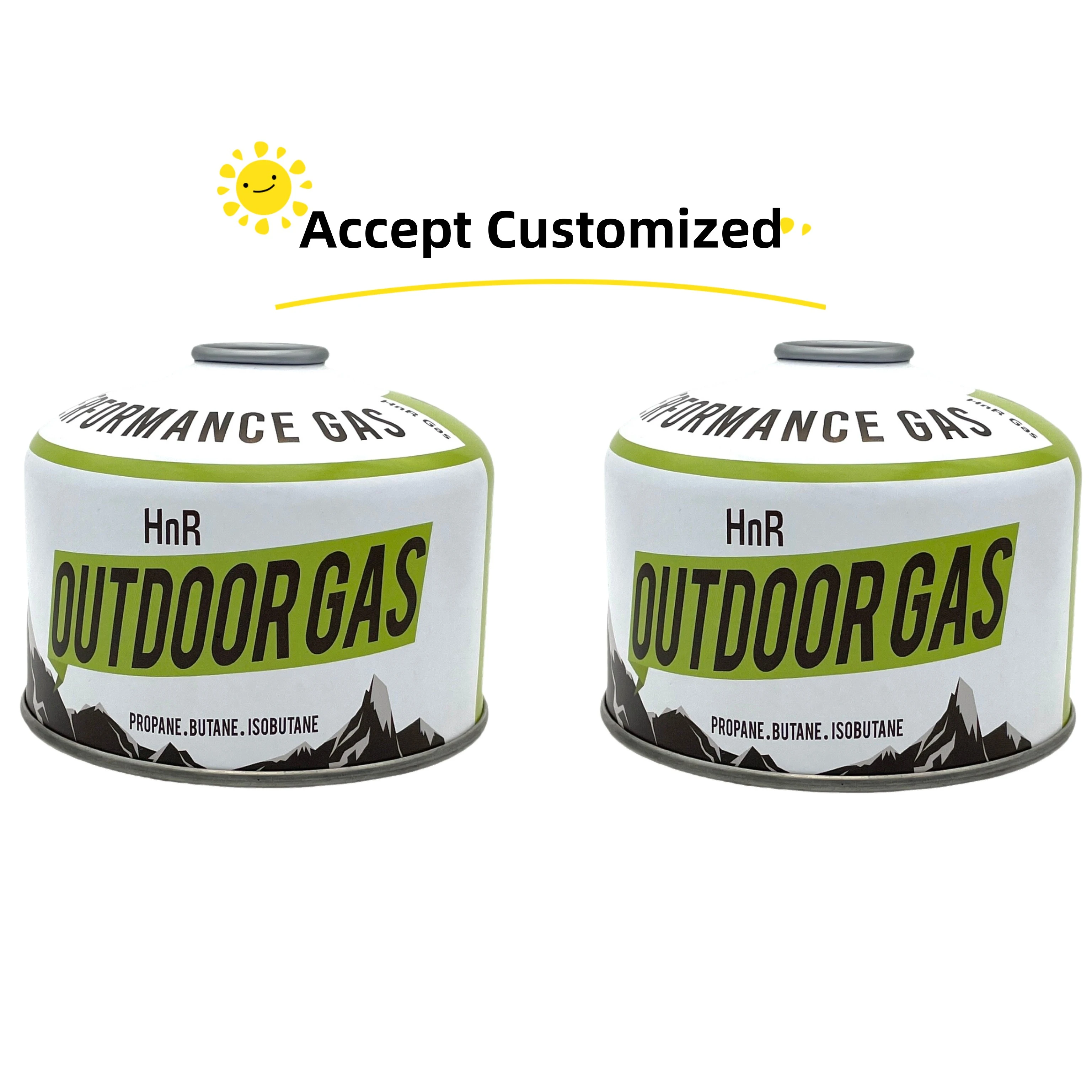 Customized Camping Necessity Equipment Butane Gas Cartridge