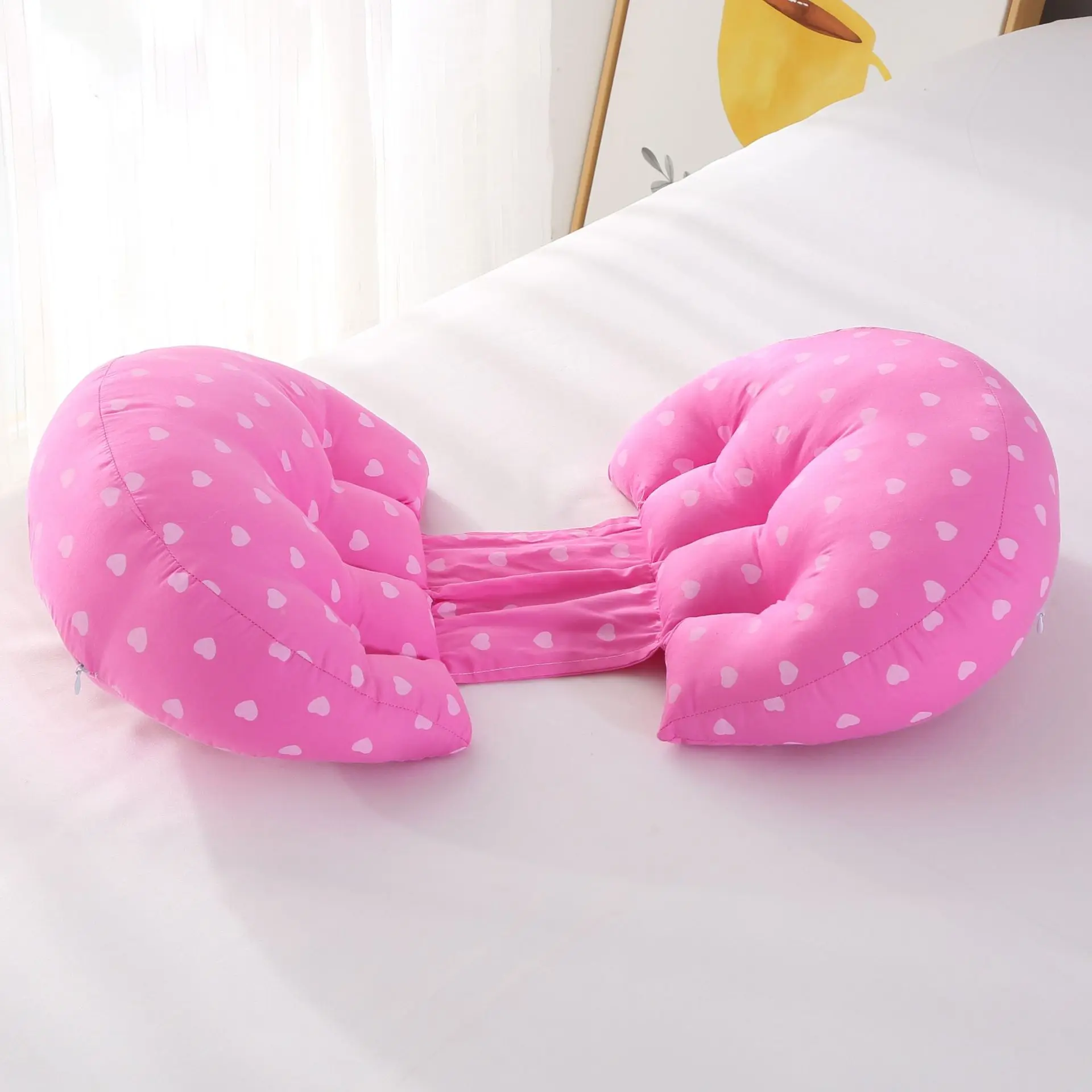 Medical Memory Foam Orthopedic Knee Pillow Side Sleepers Pregnancy Wedge