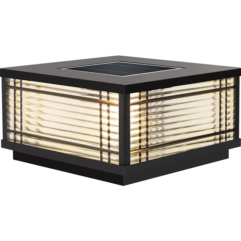 Waterproof Outdoor Post Lantern Garden Floor Fence Household Column Lamp Led Pillar Lights 220 V Ac Pier Mounted Post Light