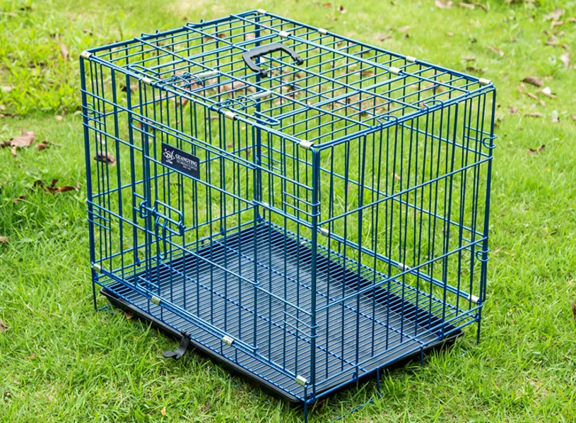 Folding Square Pet Cage Nano Stoving Varnish Doghouse Cat Cage Fence Rail OEM and ODM Pet Supplier