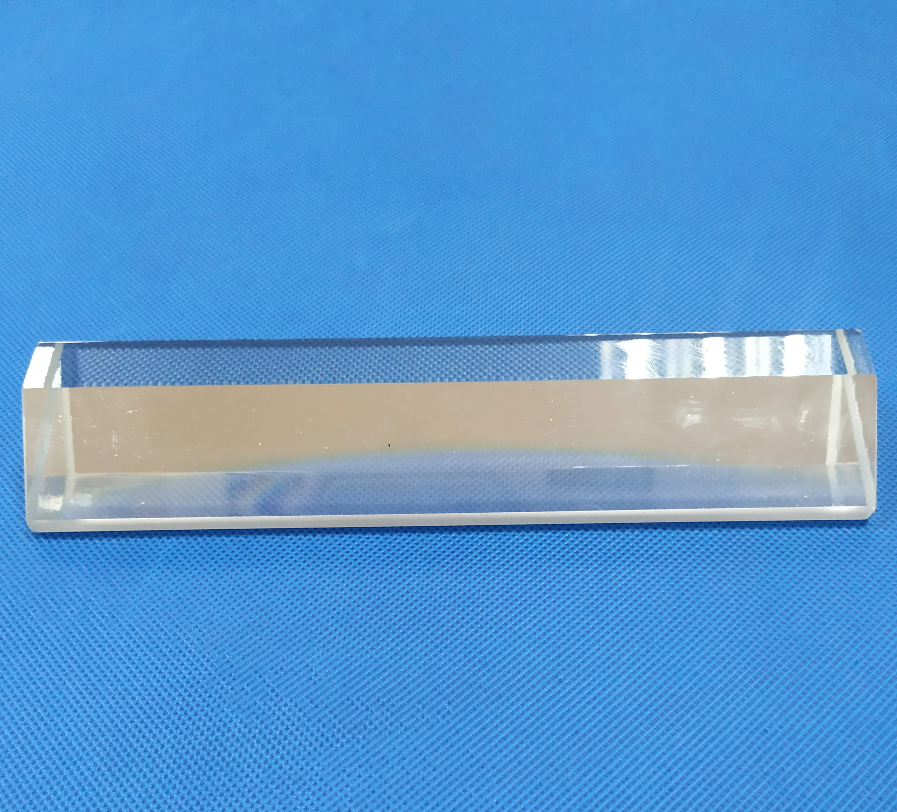 Factory direct sale high quality cheap triangle quartz optical glass equilateral prism