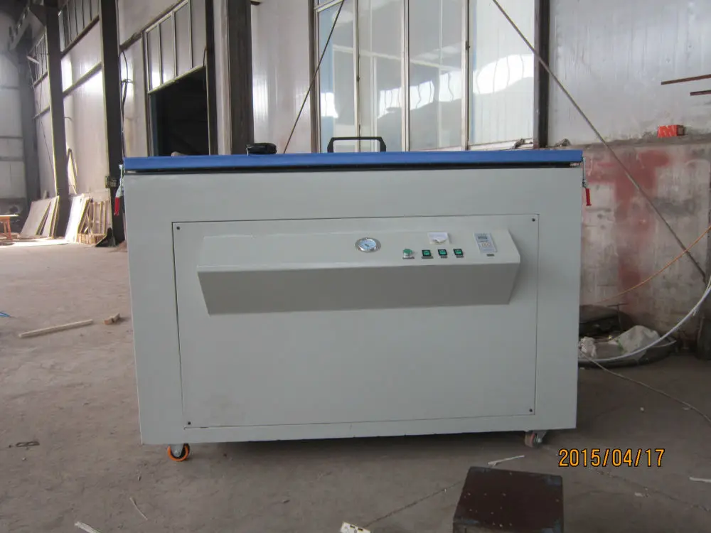High speed exposing screen machine Iodine gallium lamp vacuum silk screen printing exposure machine
