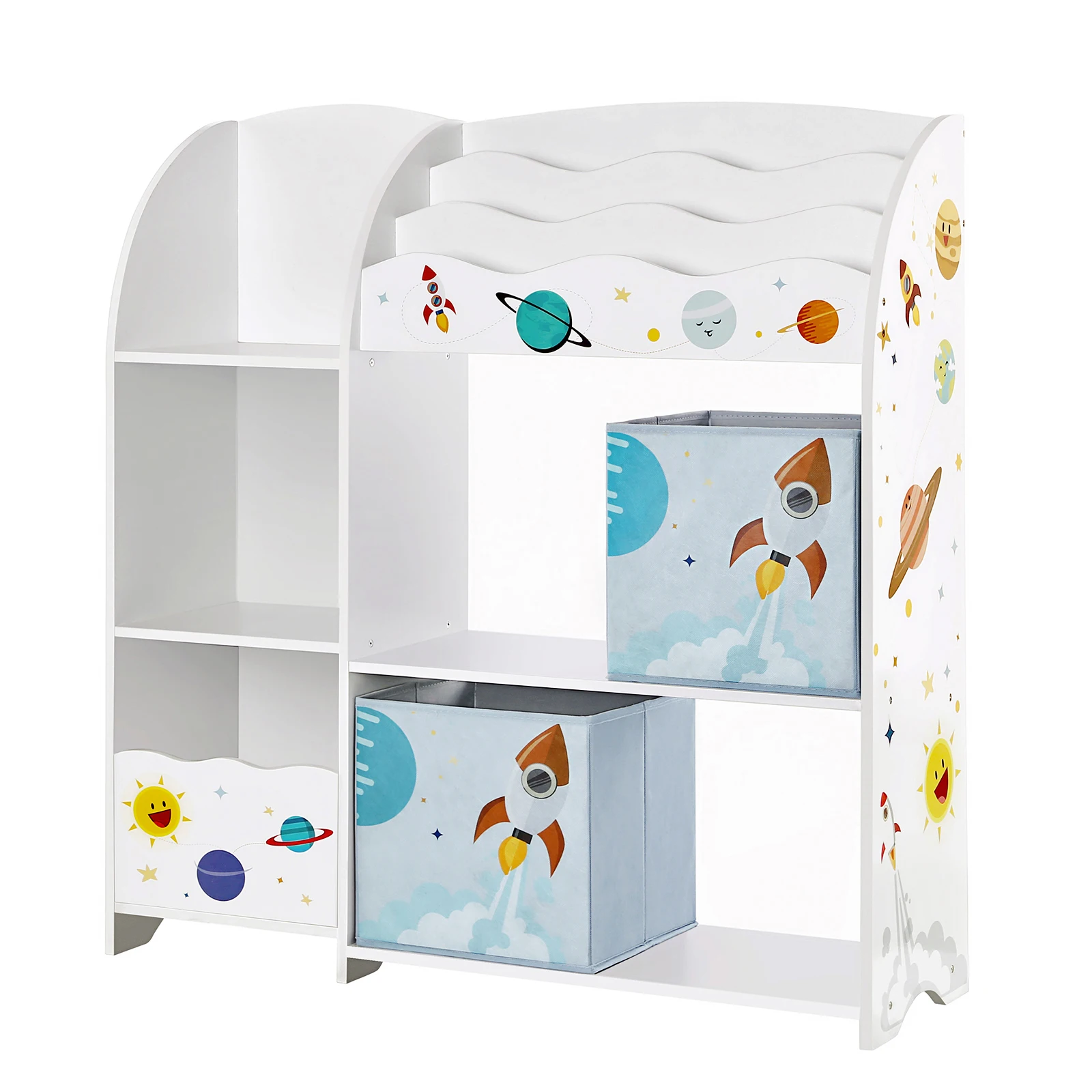 Custom plastic kids furniture book shelf baby chest corner cupboard rack drawer toys storage bookshelf children cabinets
