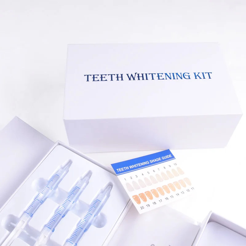 Wholesale 16%hp gel pen products device machine private logo teeth whitening led lamp light home kit with other accessories