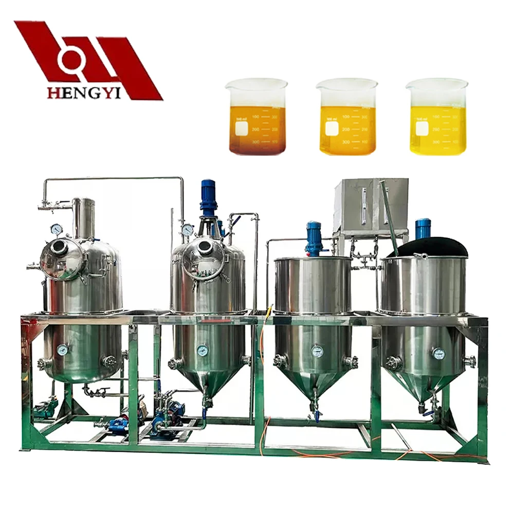 without Any Smell Improve Dark Brown Base /Diesel Oil to Water White Color Solvent Extraction Refining Machine
