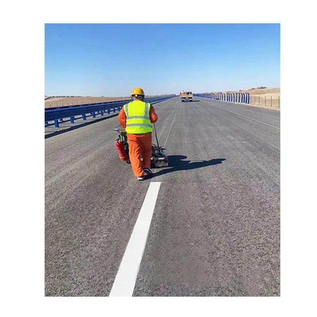 Strong Adhesion Thermoplastic Road Marking Raw Materials Highway Yellow And White Paint