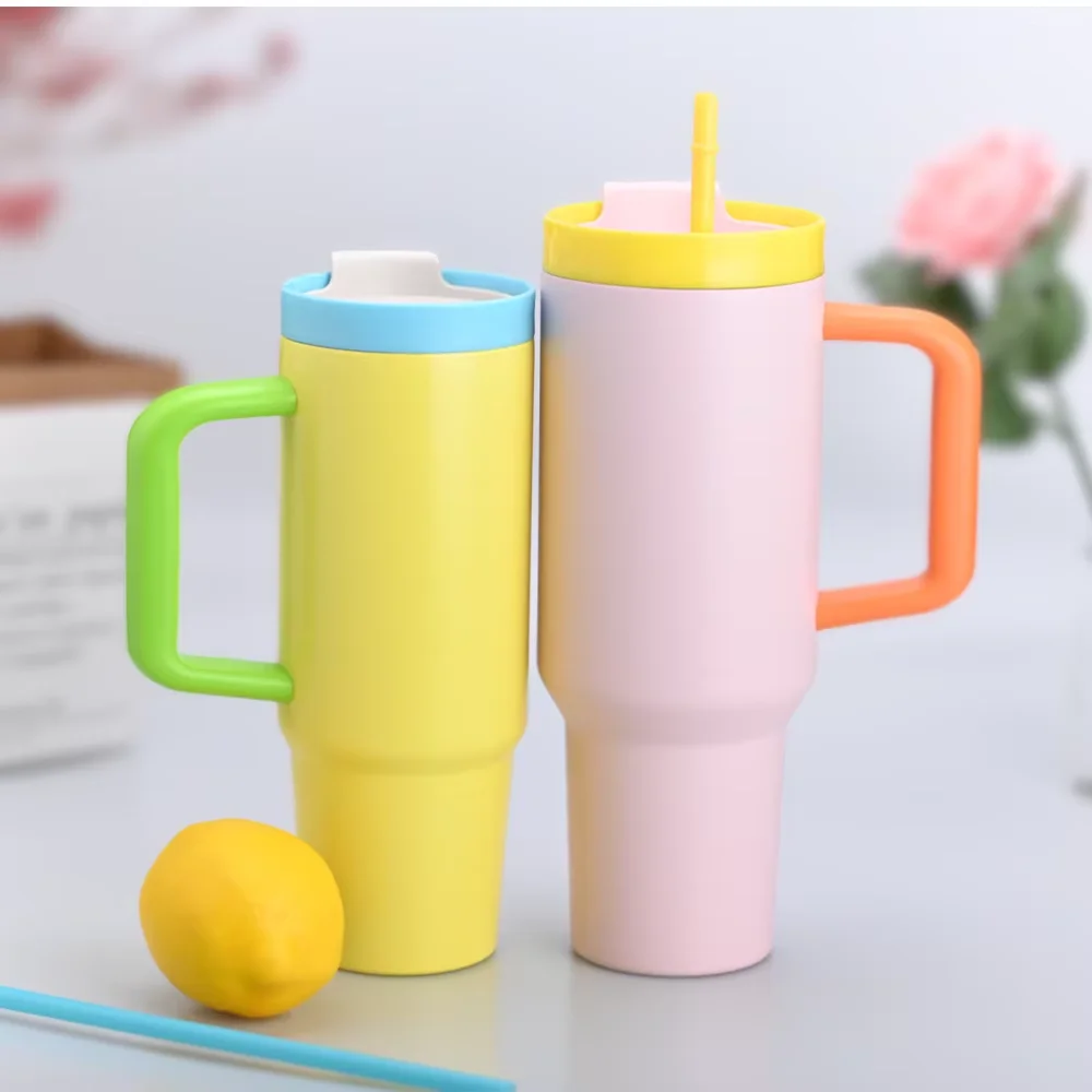 1200ml New Style Coffee Mug Stainless Steel Car Travel Tumbler Double Wall Vacuum Mug