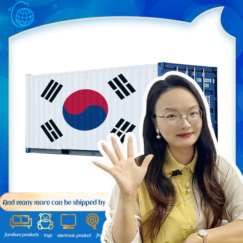 Sea Air Cargo Busan Ocean Freight Logistics Services Shipping Agent in International Singapore Price From Korea Usa