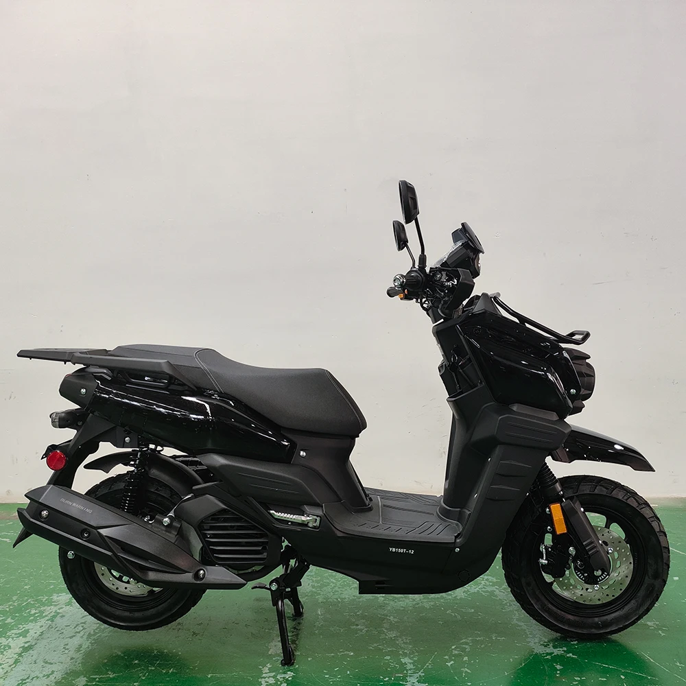 EPA DOT Certified 150CC Gas Scooters with Front and Rear Disc Brake Adult Gasoline motorcycles Moped on Sale