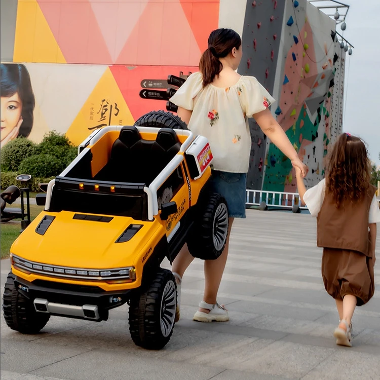 Wholesale Cool Electric Toy Car for Kids Ages 3-12 Big Size Battery Powered Ride-on Wheel Remote Control Car Toy