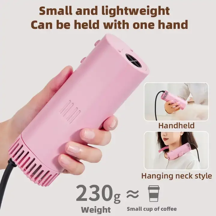 Pet Hair Dryer Neck High Power Silent Hair Blowing Artifact Large Small Pet Hair Dryer Neck Water Blower Special For Dogs