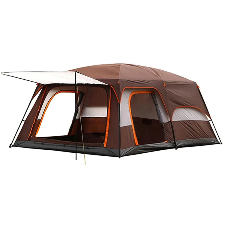 Отдых для всей семьи походный экран уличная палатка с двумя спальнями и одной гостиной на 3-4 человек