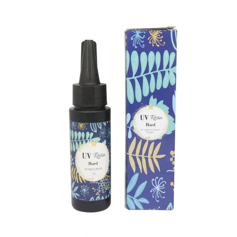 Оптовая продажа, прямая продажа, УФ смола для отверждения Osbang, УФ твердая смола 60 г, кристально прозрачная клеевая смола для поделок своими руками