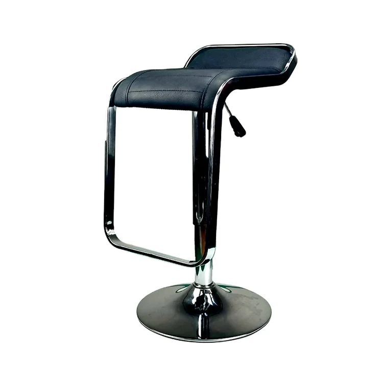 Kitchen Bar Stool Bar Chair Furniture Counter Chair Fashionable Modern Commercial Furniture Stainless Steel Synthetic Leather