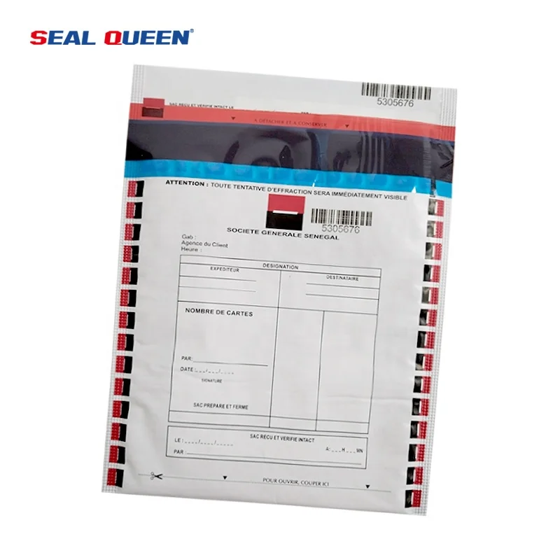 Custom Logo Transportation Courier Bubble Security Tamper Proof Evident Bag