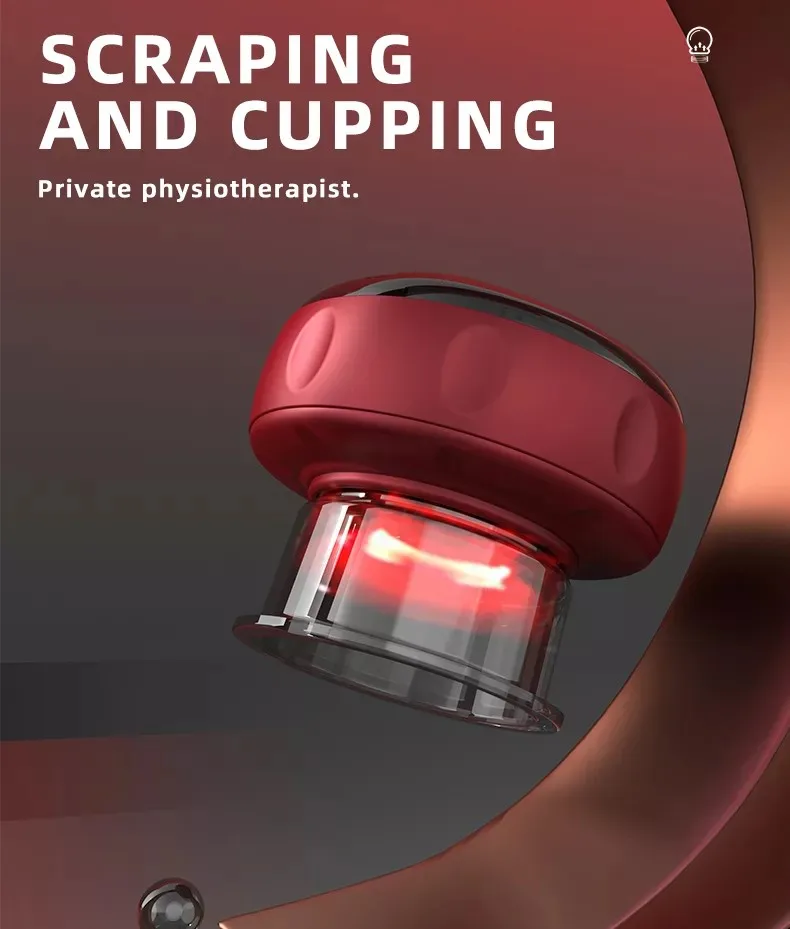 Amazon Hot Sale Vacuum Cupping Hijama Cups Electric Cupping Therapy Massager