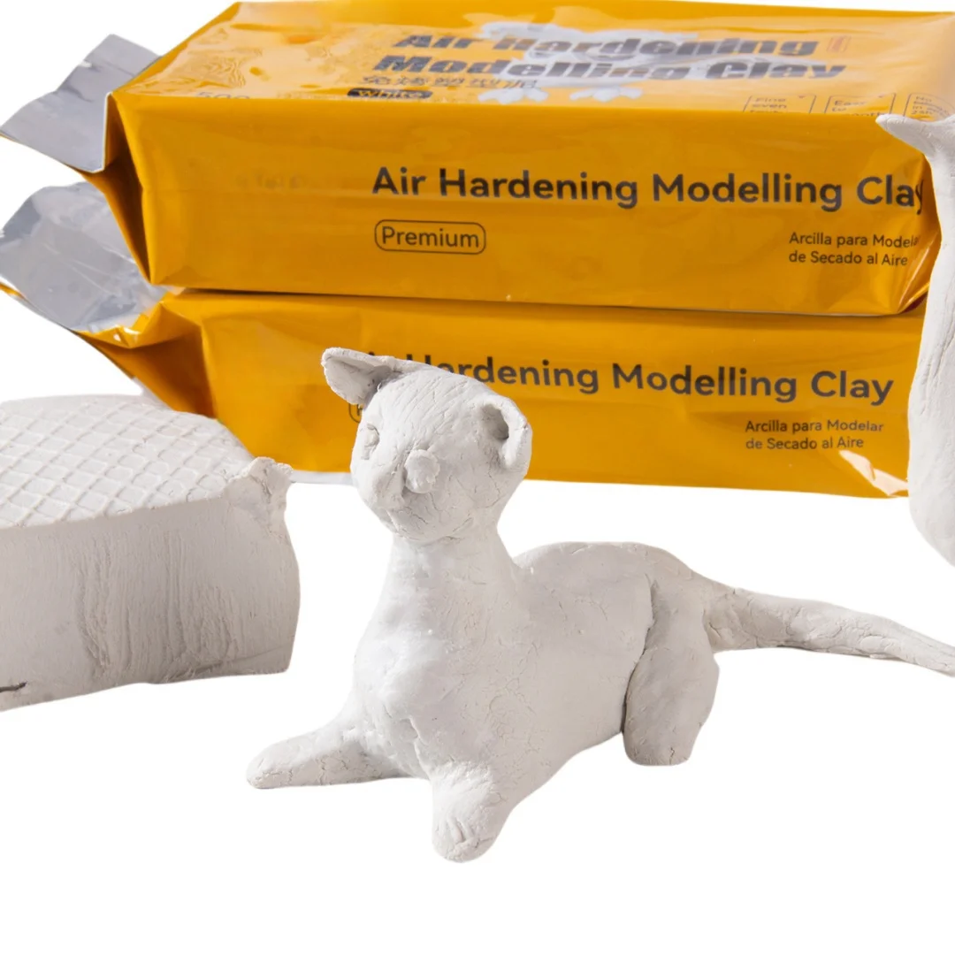 Hardening Air-Hardening Air Dry Pottery Clay Toy Modeling Premium Polymer Mud Modeling Ceramic Clay