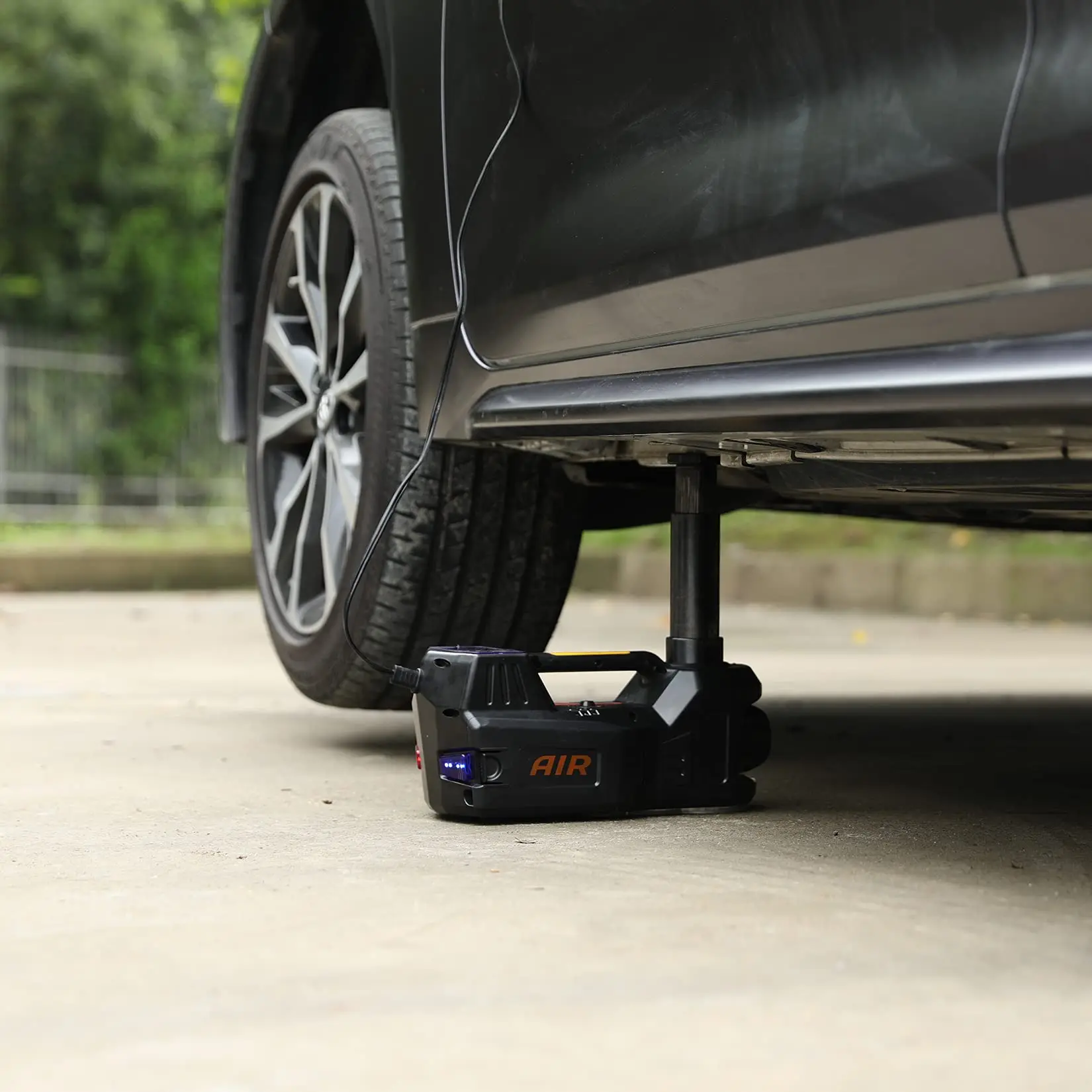 5 Ton 12V Car Jack Hydraulic Inflator Tires Garage Repair Emergency Floor Lifting Set Powerful Electric Car Jack Kit