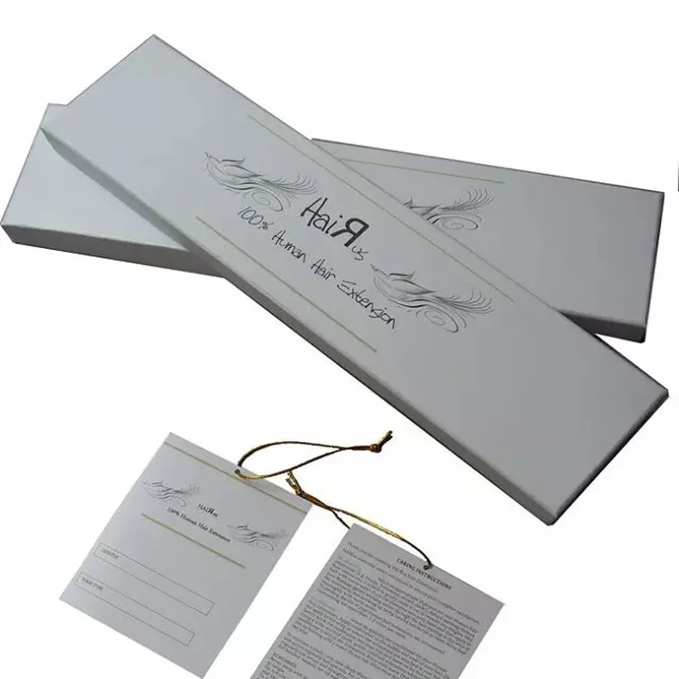 Customizable Wig Packaging Box Hanging Gift Box Custom Window Display Wig Gift Box Hanging Packaging Carton