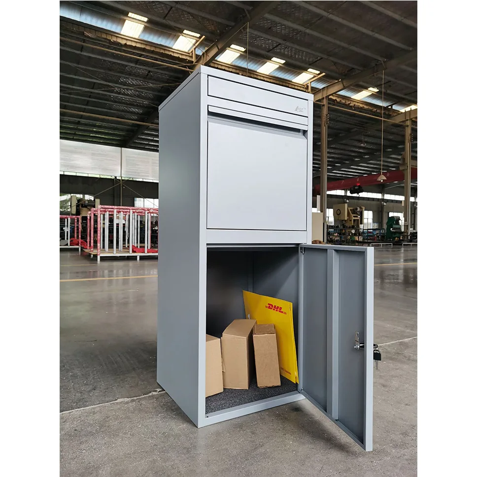 CAS-158 металлические садовые открытый замок посылку прямая стальная коробка почтовую службу