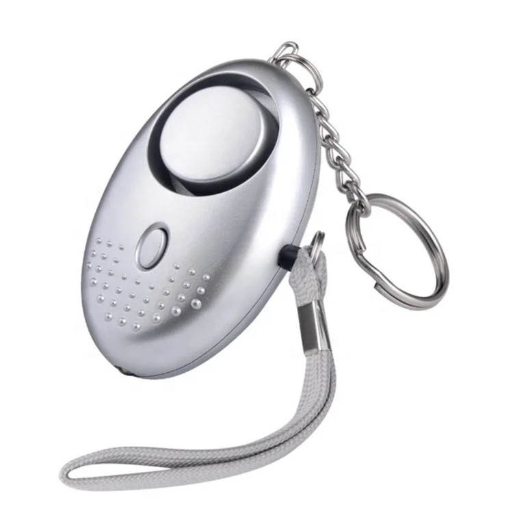 Factory Supply Discount Price ABS Metal Self Defense Alarm Keychain For Women