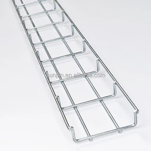 4mm 5mm 6mm china 300 mm IDC Steel Basket Grid cable tray manufacturer
