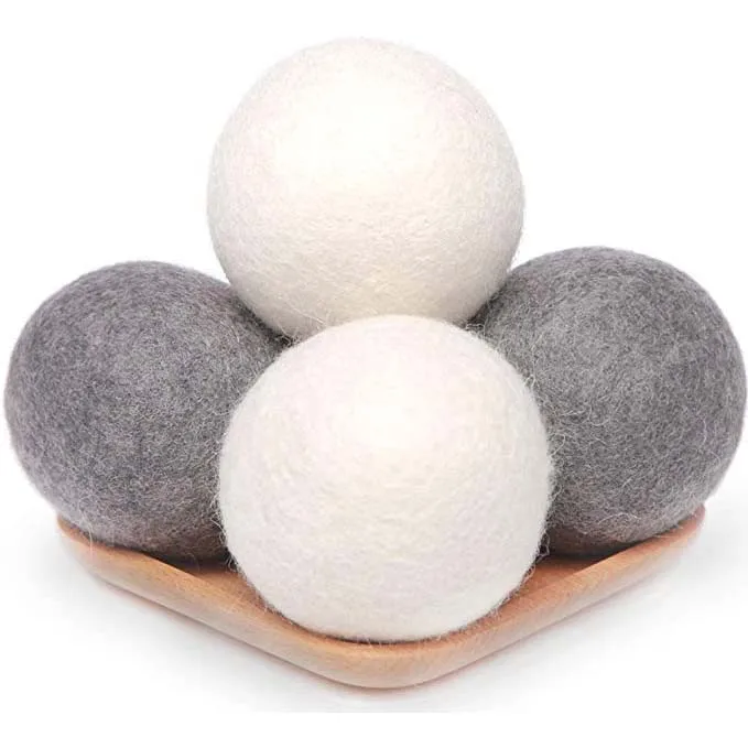 best selling products 2023 uk cleaning organic merino handmade natural wool laundry dryer balls 6 pc hot sale on TV