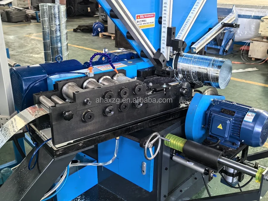 The basic pipe making machine,spiral tubeformer,spiral tube forming machine