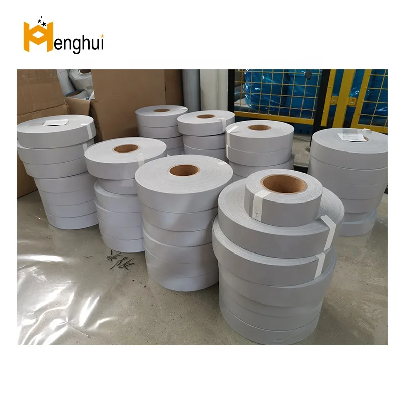 Economic high visibility china fabric clothing reflective tape stripes