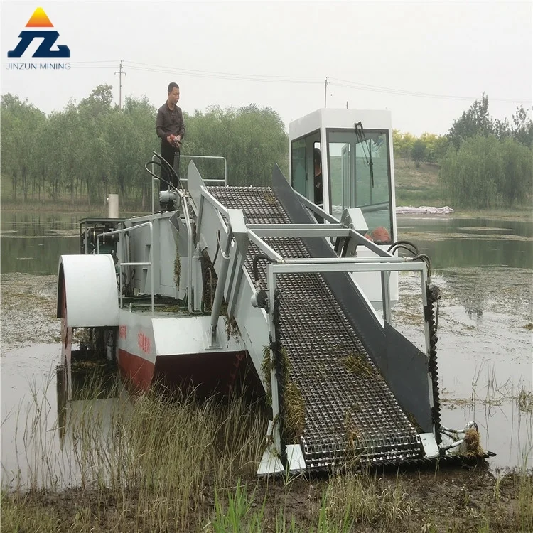 River Cleaning and Collecting Machinery Aquatic grass Harvester