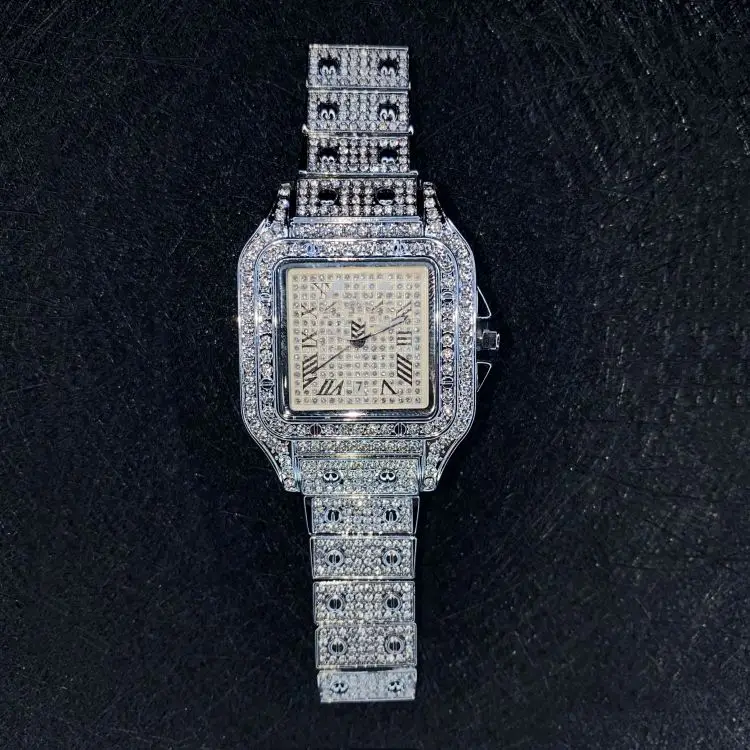 Красивые наручные часы для девушек кварцевые мужские модные Montre Femm металлический браслет с манжетами женские Полностью