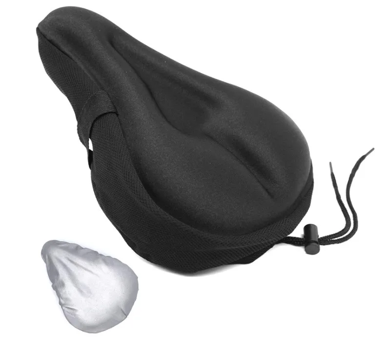 Hot Sale Extra Soft Exercise Bicycle Seat Compatible Bike Seat Cover Cushion