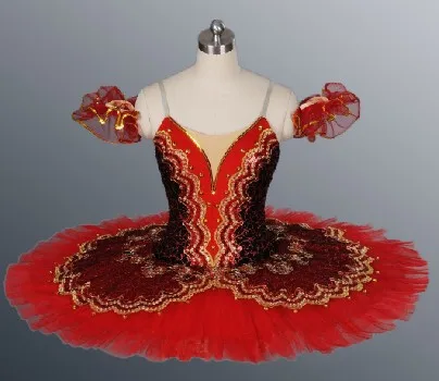 Girls tutu dress Don Quixote Pas De Deux Spanish Variation Dance Tutu Classic Stage Dress YAGP Women ballet tutu professional