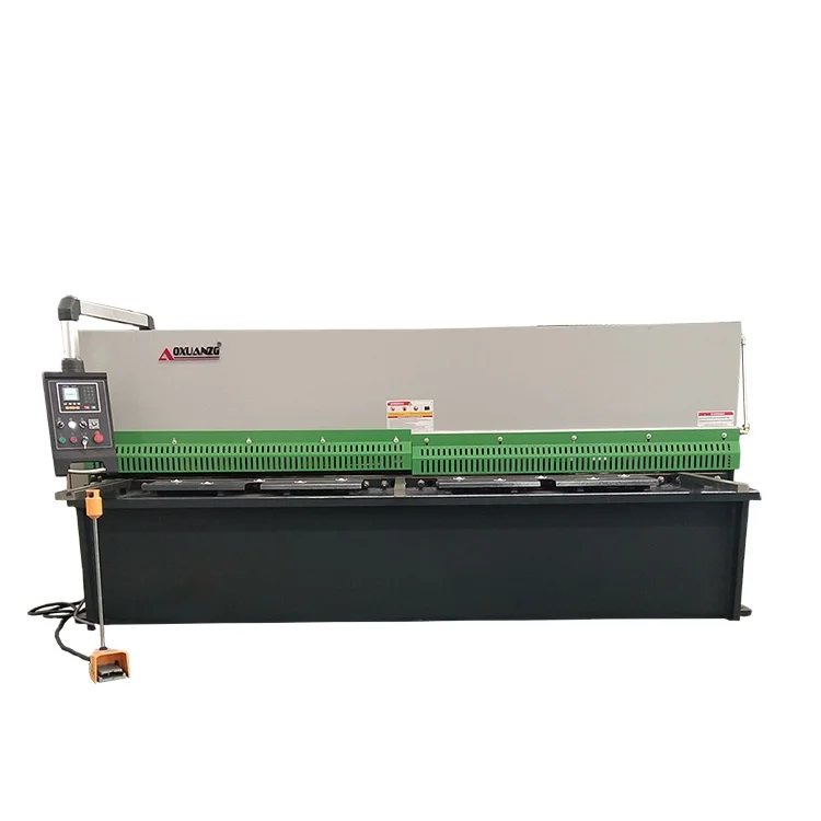 QC12K-4x2500 cnc hydraulic customized shearing machine 2500 hydraulic cutting machine