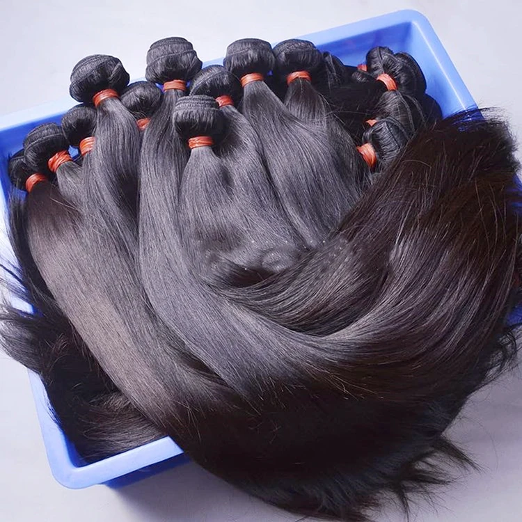 Indian Human Hair 100 Virgin Remy Hair Extension Double Drawn European DHL FEDEX Set Style TNT Piece EMS Color