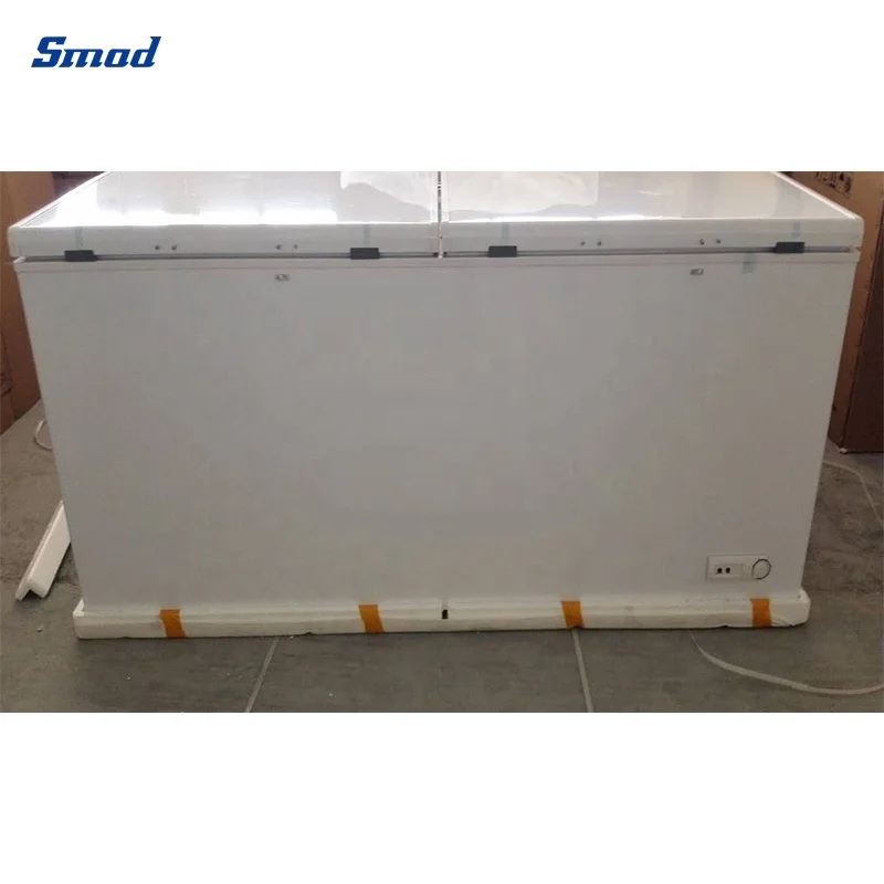 -25 Celsius top cover two door deep chest freezer