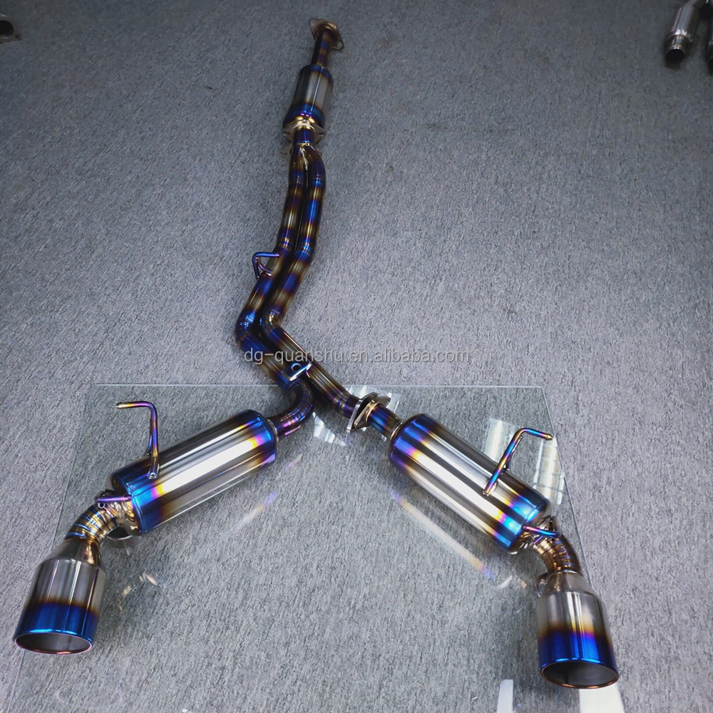 For Toyota GR86 Subaru BRZ high flow catback system Auto parts Titanium Exhaust