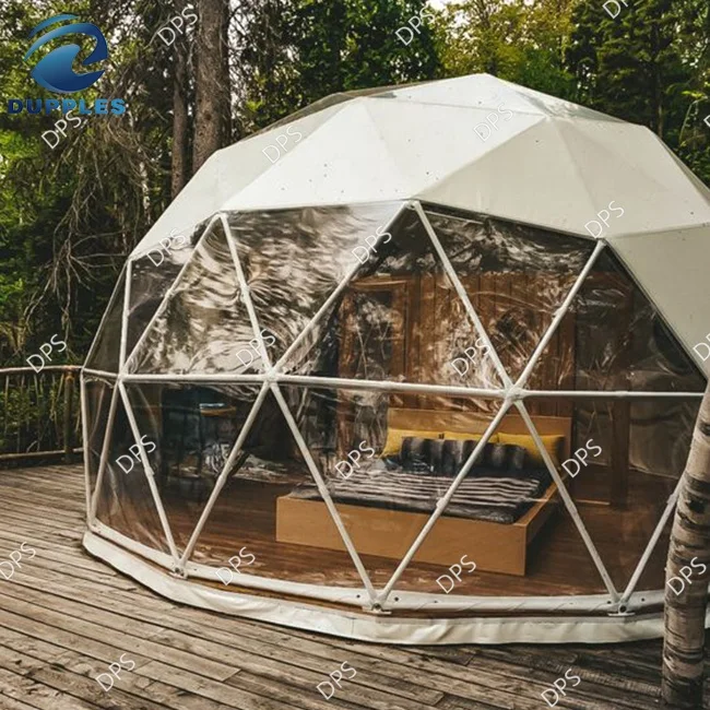 New Arrival Transparent Dome Tent Garden Igloo Geodesic Luxury Camping Dome Tent