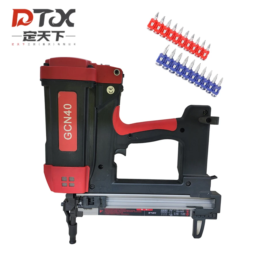 High Efficiency Premium Quality Multifunctional Air Nail Gun 7.4v Lithium Battery Gsn40 Concrete Framing Gas Nailer