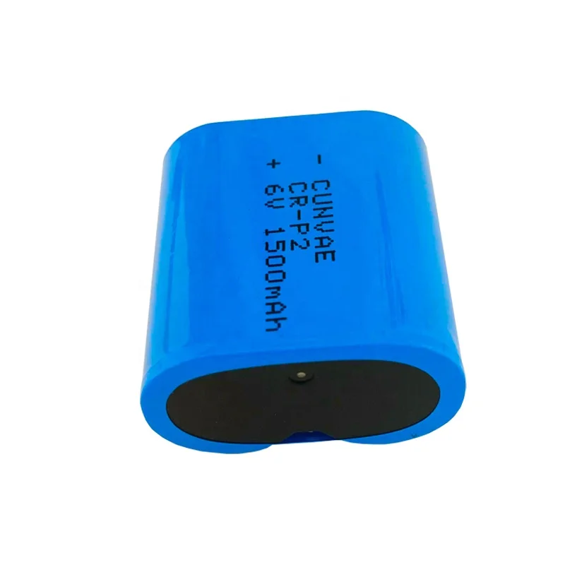 CR-P2 High-Capacity 6 Volt Lithium Photo Batter Replaces 223A, EL223AP, and DL223A batteries