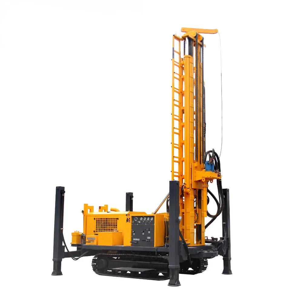 Factory direct sale pozoz drilling machine Hengwang pneumatic drilling rig bore well drilling machine price